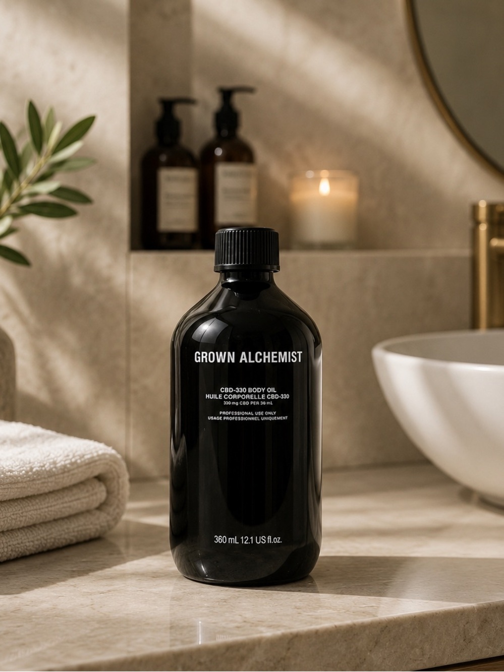Grown Alchemist C B D 330 Body Oil – 360ML 12.1OZ 
ITS THE BIG ONE